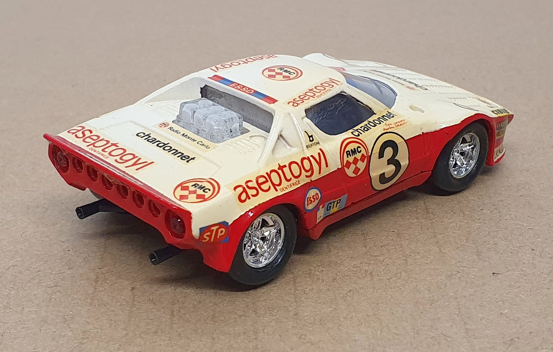 Solido 1/43 Scale Diecast No. 27 - Lancia Stratos Race Car #3 - White/Red