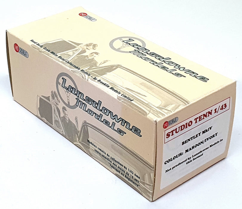 Lansdowne / Studio Tenn 1/43 Scale LDM64 1950 Bentley MkVI Maroon/Ivory REWORKED