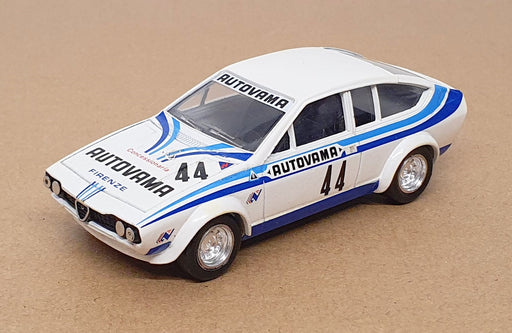 Solido 1/43 Scale Diecast No. 82 - Alfetta GTV #44 Race Car - White/Blue