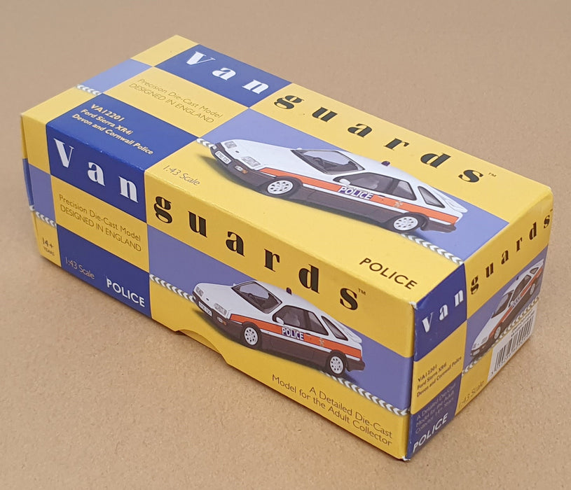Vanguards 1/43 Scale VA12201 - Ford Sierra XR4i Devon & Cornwall Police - White