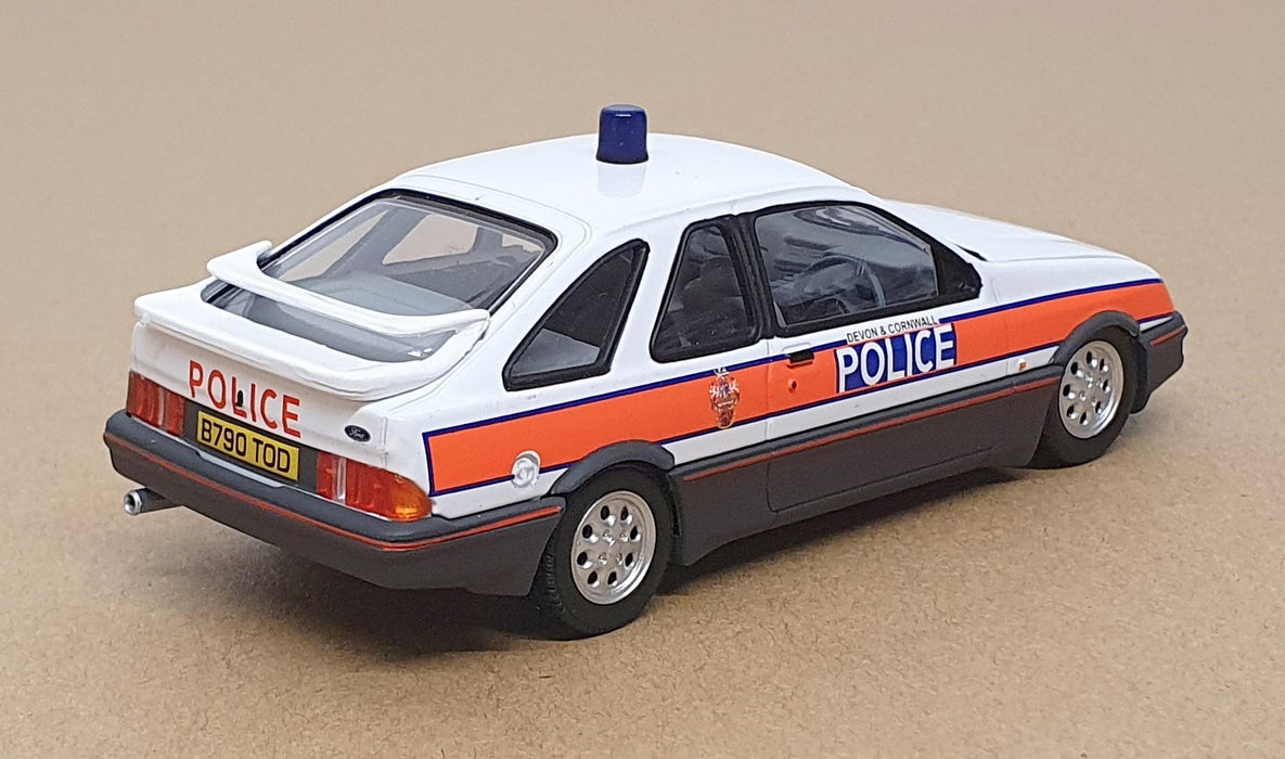 Vanguards 1/43 Scale VA12201 - Ford Sierra XR4i Devon & Cornwall Police - White