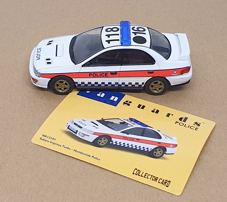 Vanguards 1/43 Scale VA12101 - Subaru Impreza Turbo Humberside Police - White