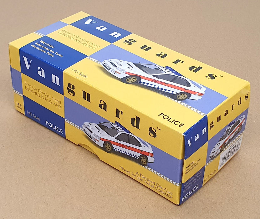 Vanguards 1/43 Scale VA12101 - Subaru Impreza Turbo Humberside Police - White