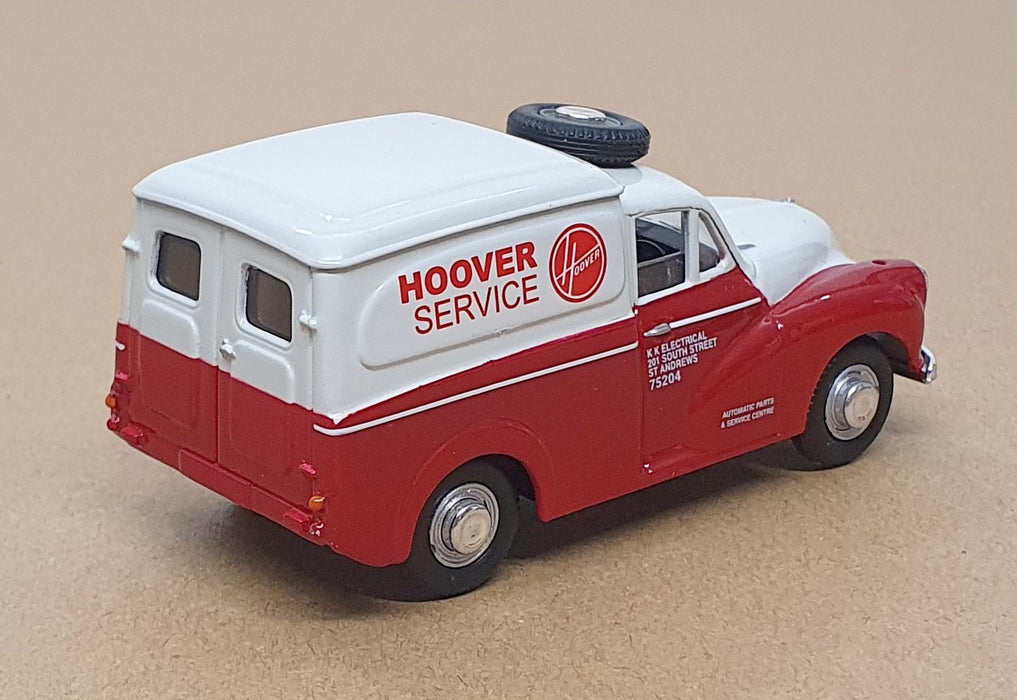 Vanguards 1/43 Scale Diecast VA01117 - Morris Minor Van Hoover - Lt. Grey/Red