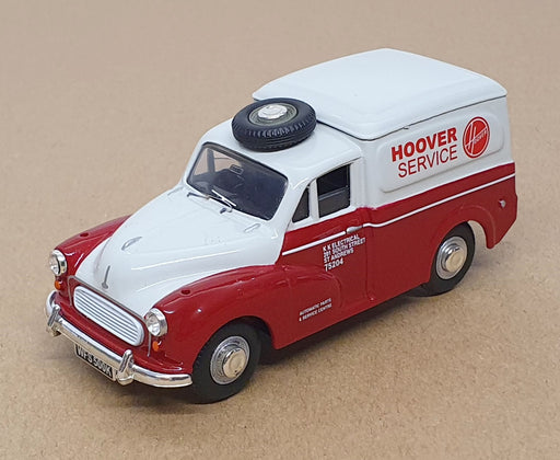Vanguards 1/43 Scale Diecast VA01117 - Morris Minor Van Hoover - Lt. Grey/Red