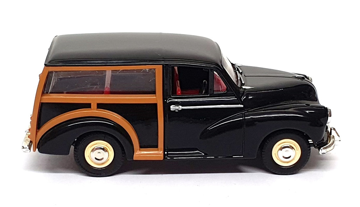 Vanguards 1/43 Scale VA10000 - Morris Minor Traveller - Black