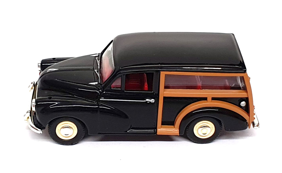 Vanguards 1/43 Scale VA10000 - Morris Minor Traveller - Black