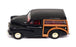 Vanguards 1/43 Scale VA10000 - Morris Minor Traveller - Black