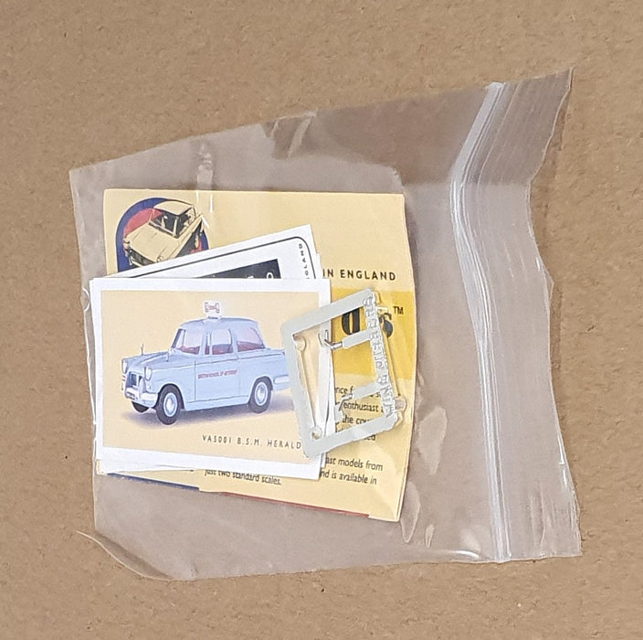 Vanguards 1/43 Scale Diecast VA5001 - Triumph Herald B.S.M. - Lt. Blue