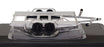 Ixo Models 1/43 Scale TRL003-S - Single Car Trailer - Silver