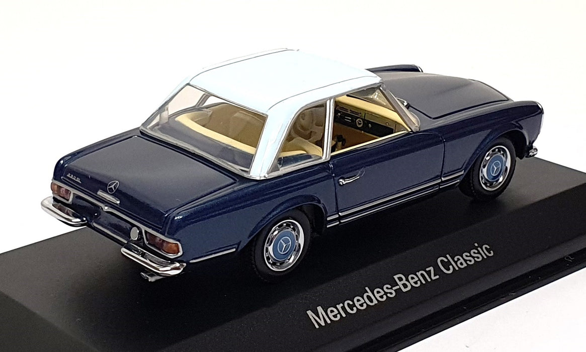 Minichamps 1/43 Scale B6 604 0264 - Mercedes Benz 230SL - 2-Tone Blue