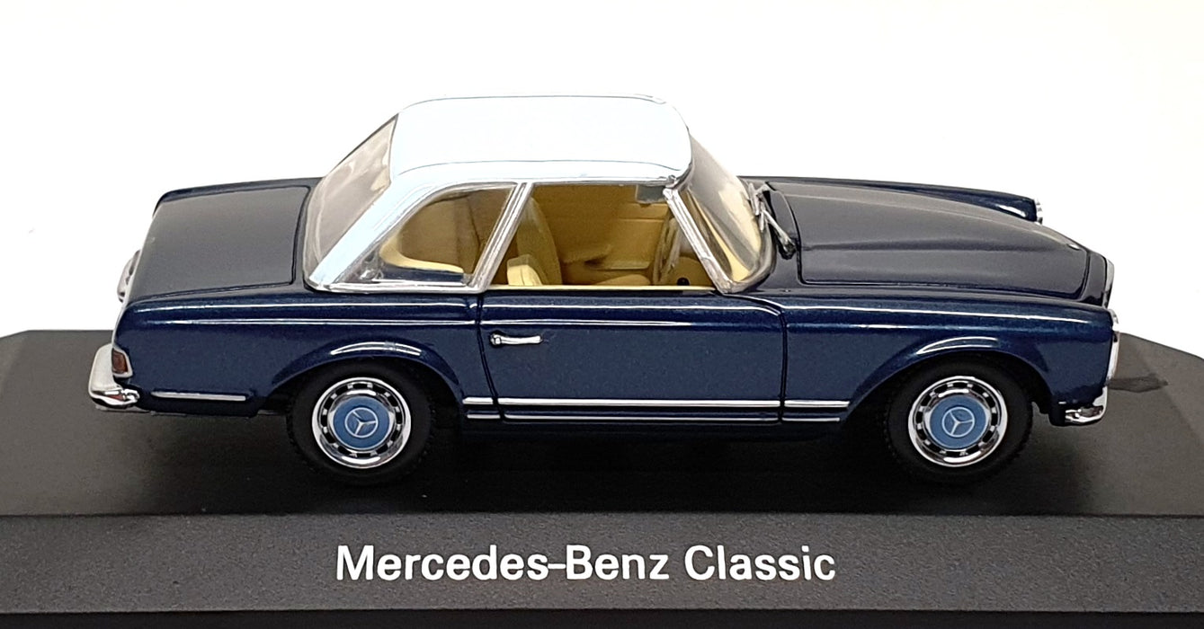 Minichamps 1/43 Scale B6 604 0264 - Mercedes Benz 230SL - 2-Tone Blue