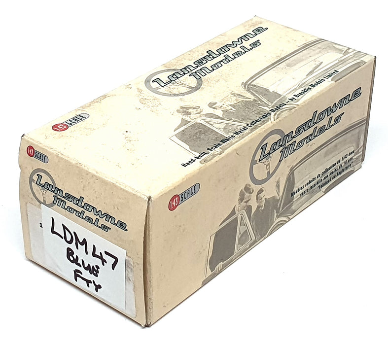 Lansdowne 1/43 Scale LDM47 - 1936 Railton Fairmile 3 Position DHC - Blue