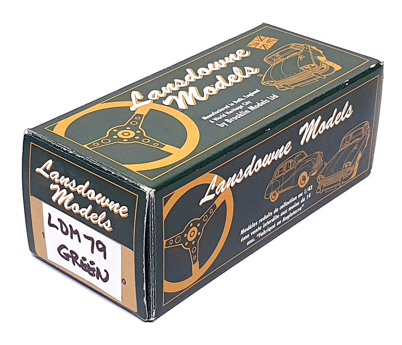 Lansdowne Models 1/43 Scale LDM79 - 1936 Railton Cobham Saloon - Green