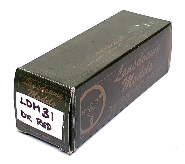 Lansdowne Models 1/43 Scale LDM31 - Bristol Type 400 - Dk. Red