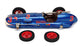 SMTS 1/43 Scale 15926A - Blue Crown SPL Race Car #3 - Blue