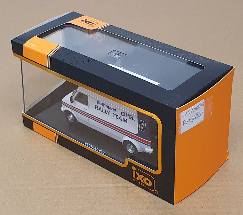 Ixo/Altaya 1/43 Scale RA268G - Bedford Blitz Van Opel Rally Team 1982-83