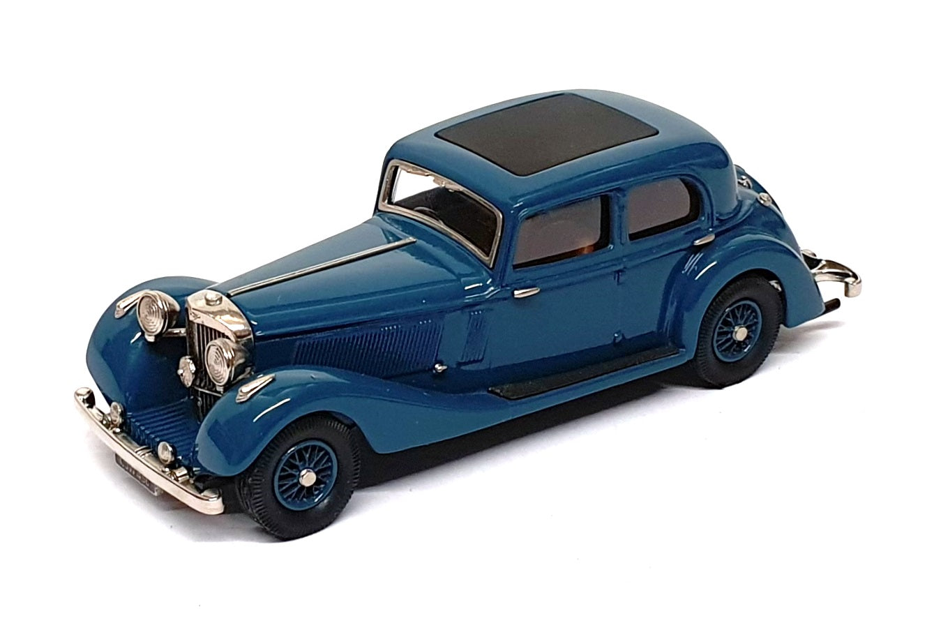 Lansdowne 1/43 Scale LDM61 - 1937 Jensen 3.5 Litre S-Type - Blue