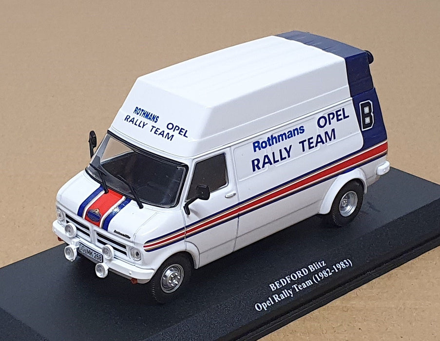 Ixo/Altaya 1/43 Scale RA268G - Bedford Blitz Van Opel Rally Team 1982-83