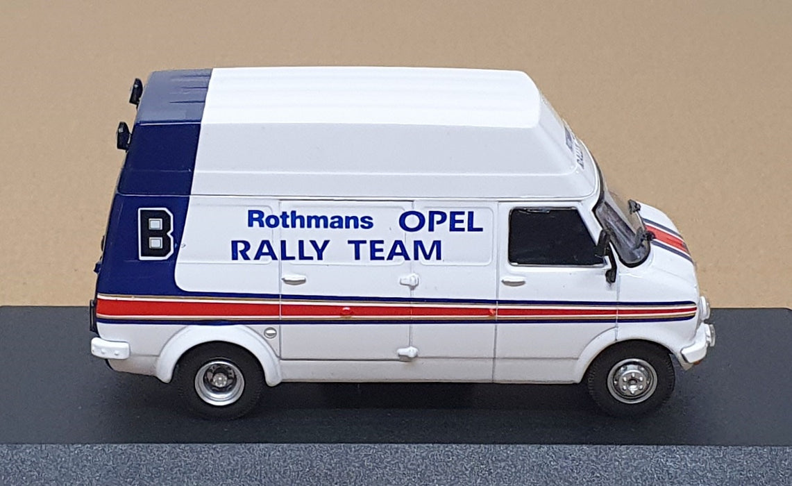 Ixo/Altaya 1/43 Scale RA268G - Bedford Blitz Van Opel Rally Team 1982-83