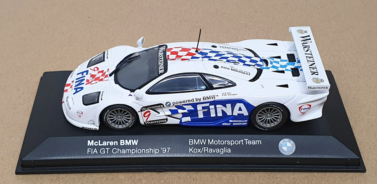 Minichamps 1/43 Scale 80 42 9 422 198 - McLaren BMW #9 FIA GT Championship 1997