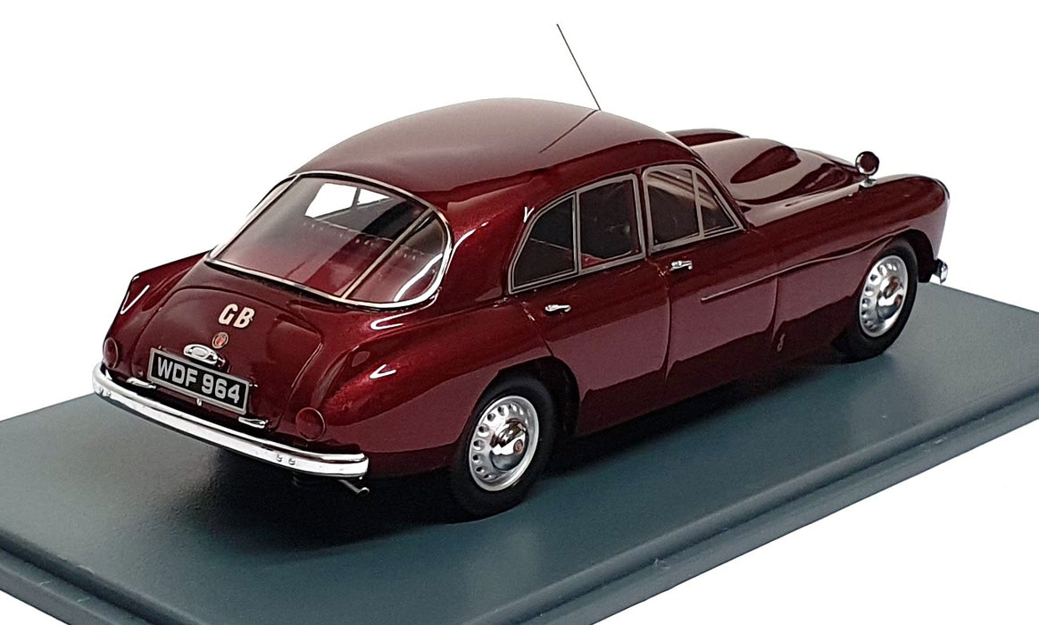 Neo Scale Models 1/43 Scale NEO45490 - Bristol 405 - Met. Dk. Red