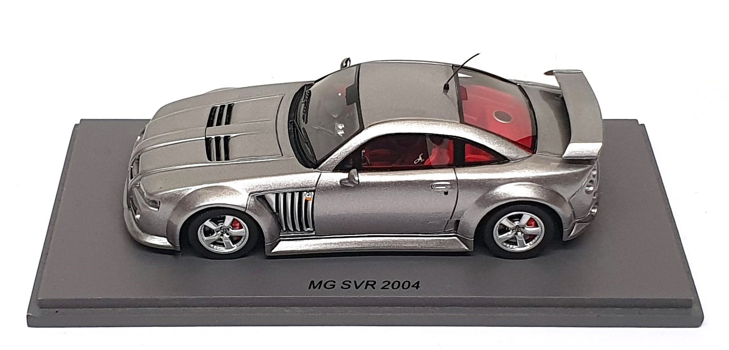 Spark Model 1/43 Scale Resin S0438 - 2004 MG SVR - Dk. Silver