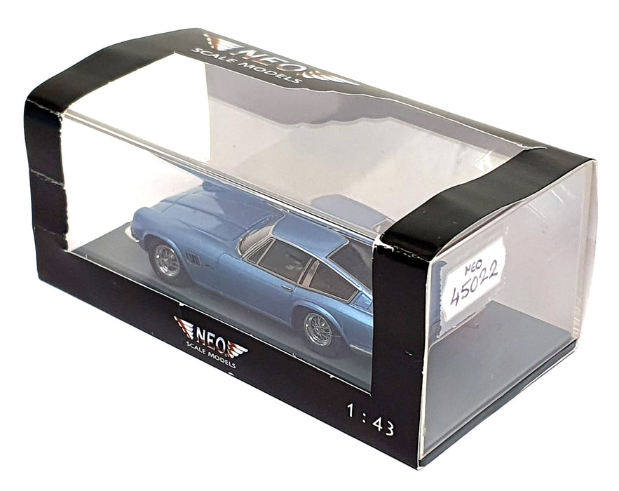 Neo Scale Models 1/43 Scale 45022 - AC 428 Frua Fastback - Met. Lt. Blue