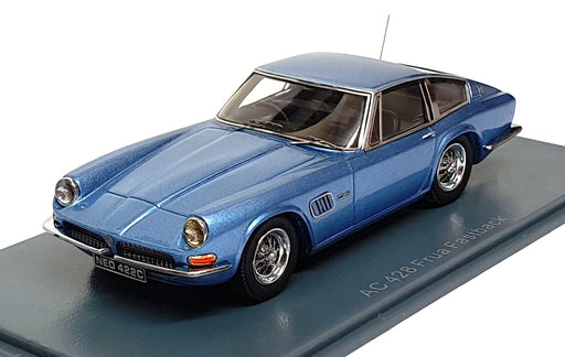 Neo Scale Models 1/43 Scale 45022 - AC 428 Frua Fastback - Met. Lt. Blue