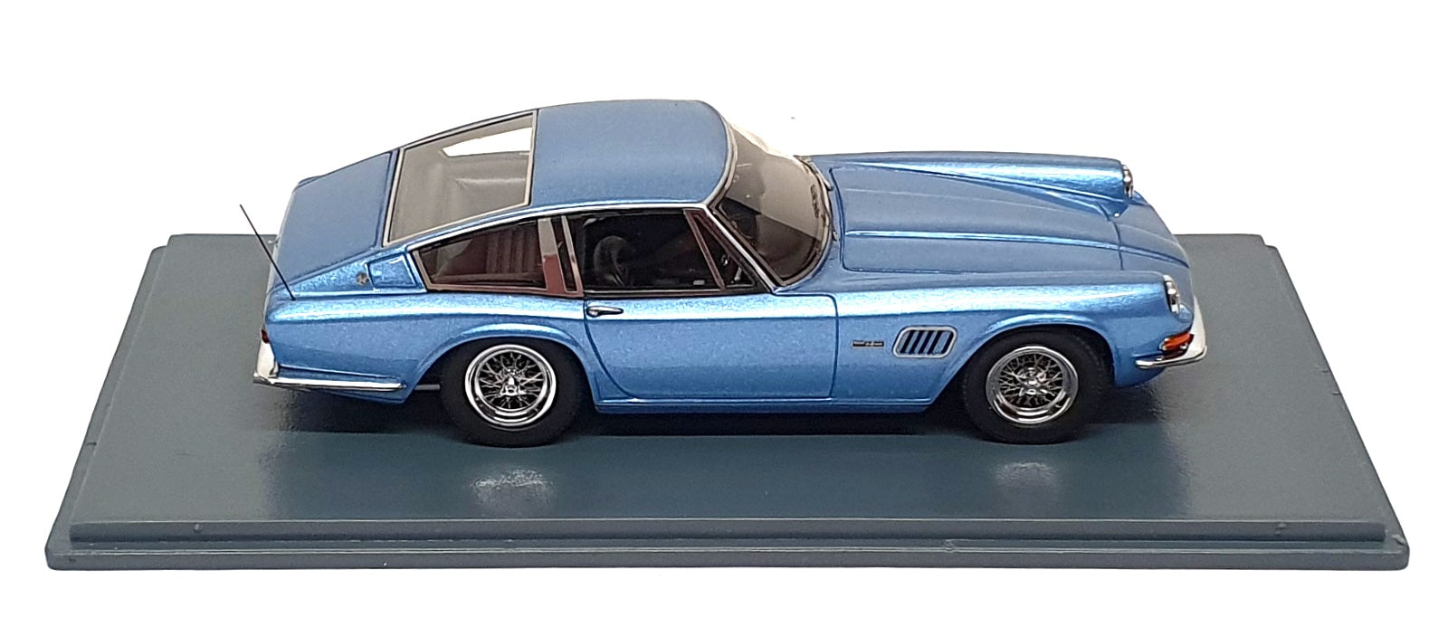 Neo Scale Models 1/43 Scale 45022 - AC 428 Frua Fastback - Met. Lt. Blue