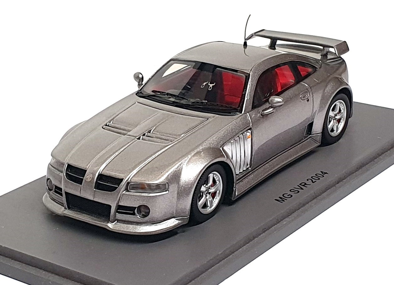 Spark Model 1/43 Scale Resin S0438 - 2004 MG SVR - Dk. Silver