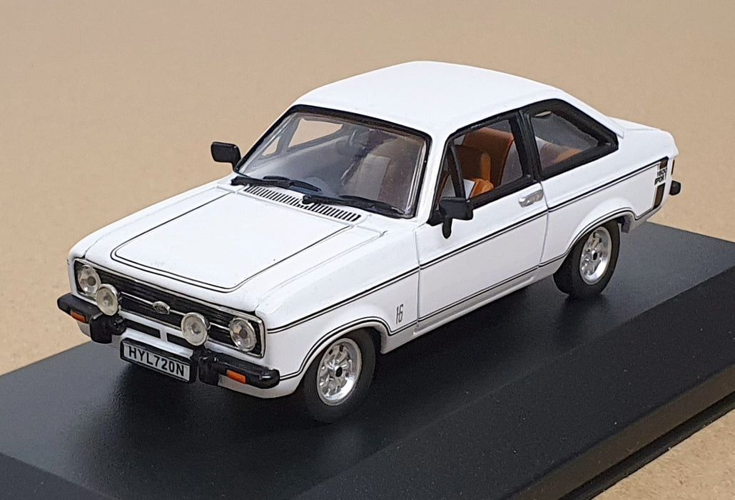 Vitesse 1/43 Scale 24826 - 1975 Ford Escort Mk2 1600 Sport - White