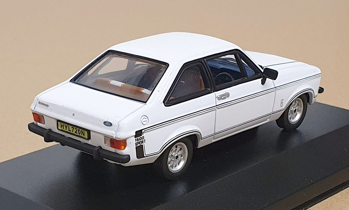 Vitesse 1/43 Scale 24826 - 1975 Ford Escort Mk2 1600 Sport - White