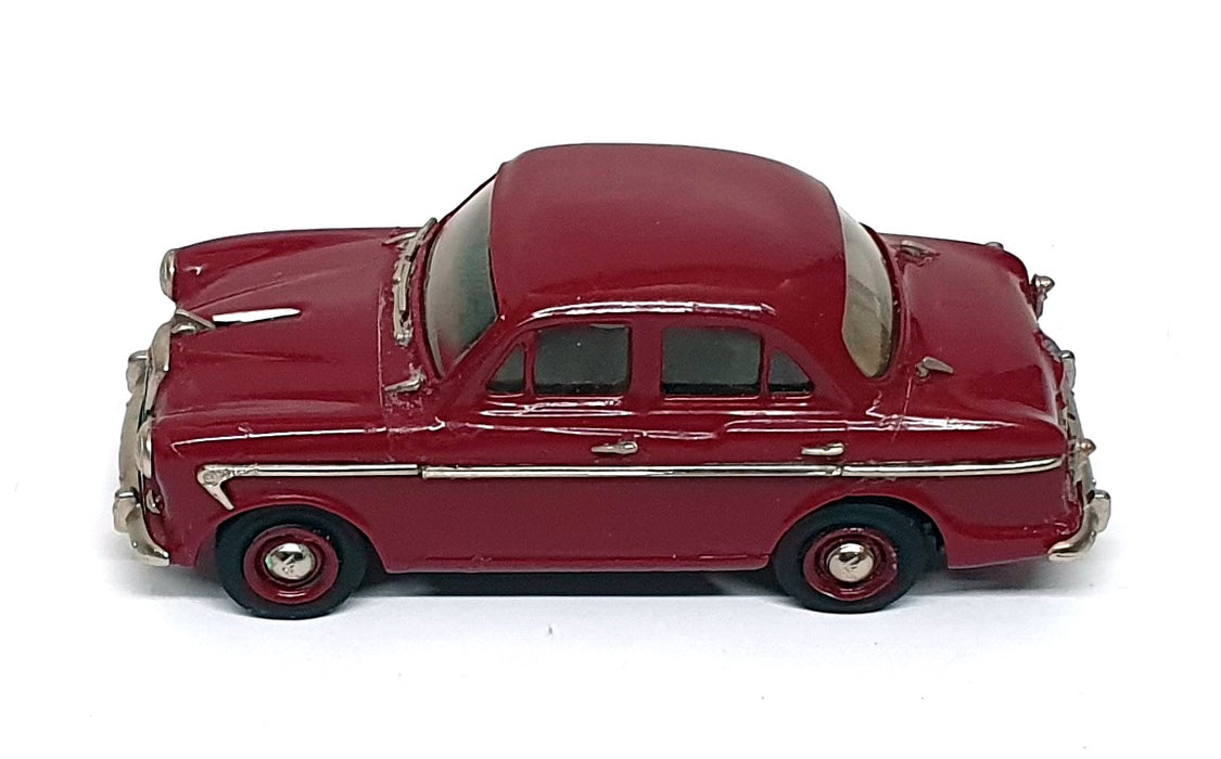 Lansdowne Models 1/43 Scale LDM71 - 1957 Wolseley 1500 - Dk. Red REWORKED