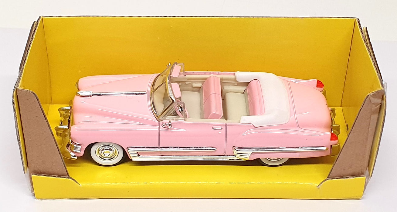 Road Signature 1/43 Scale 94223p - 1949 Cadillac Convertible - Pink