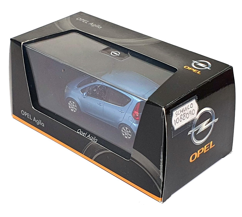Schuco 1/43 Scale Diecast 1088090 - Opel Agila - Met. Lt. Blue