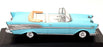 Del Prado 1/43 Scale DP057LB - 1957 Chevrolet Bel Air Convertible - Lt. Blue