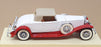 Solido 1/43 Scale No. 35 - 1931 Duesenberg Soft Top - White/Red
