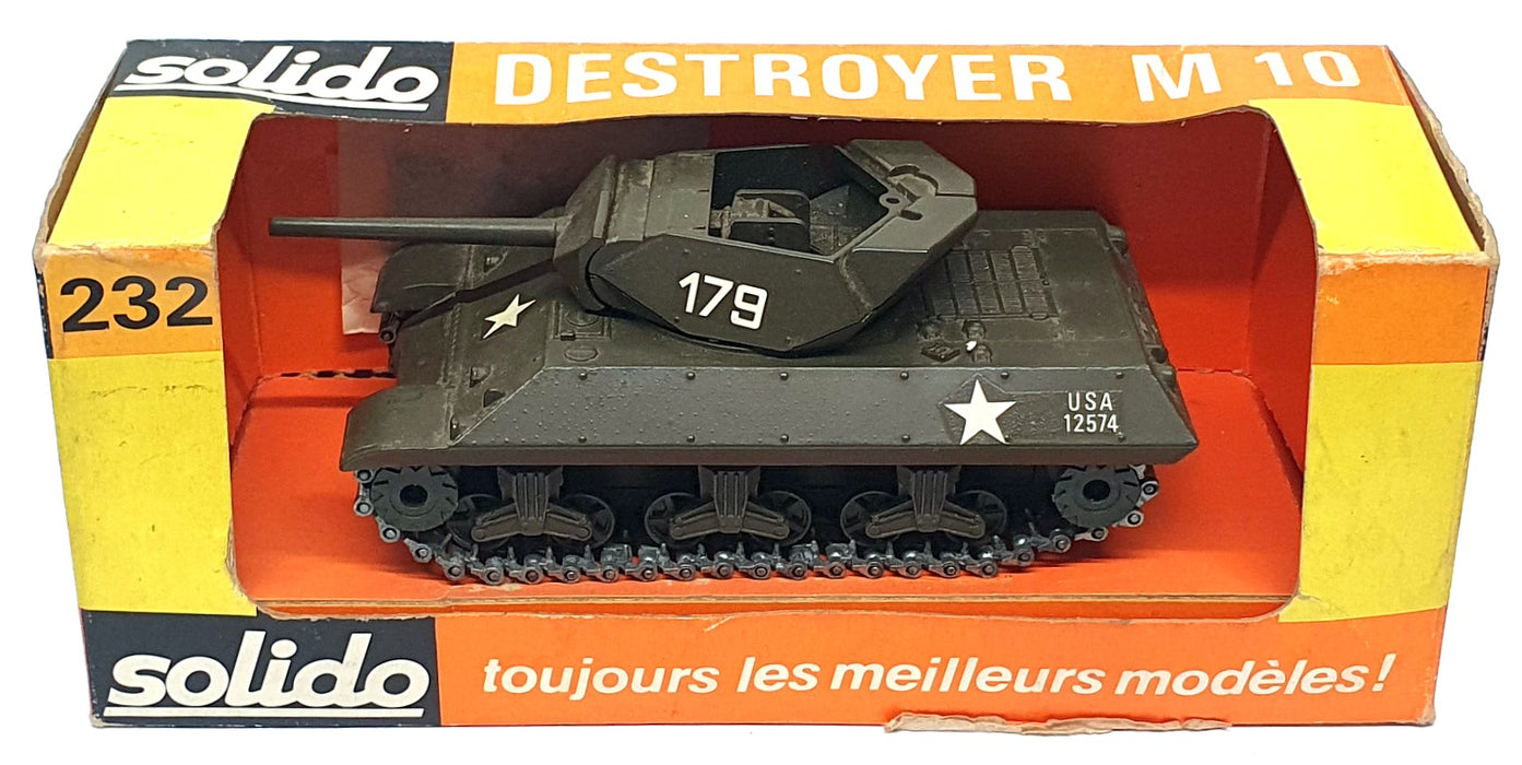 Solido 1/50 Scale Diecast 232 - Tank Destroyer M10 US Army - Green
