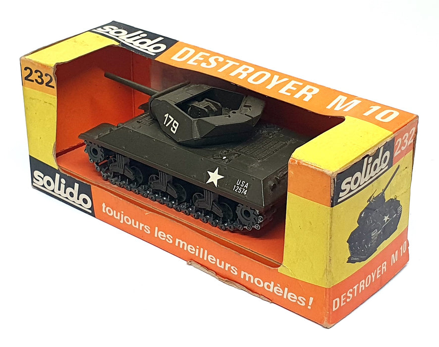 Solido 1/50 Scale Diecast 232 - Tank Destroyer M10 US Army - Green