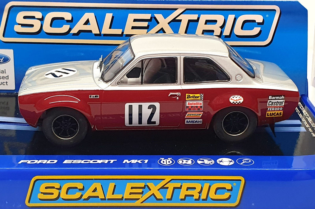 Scalextric 1/32 Scale C3212 - Ford Escort Mk1 1969 Broadspeed #112