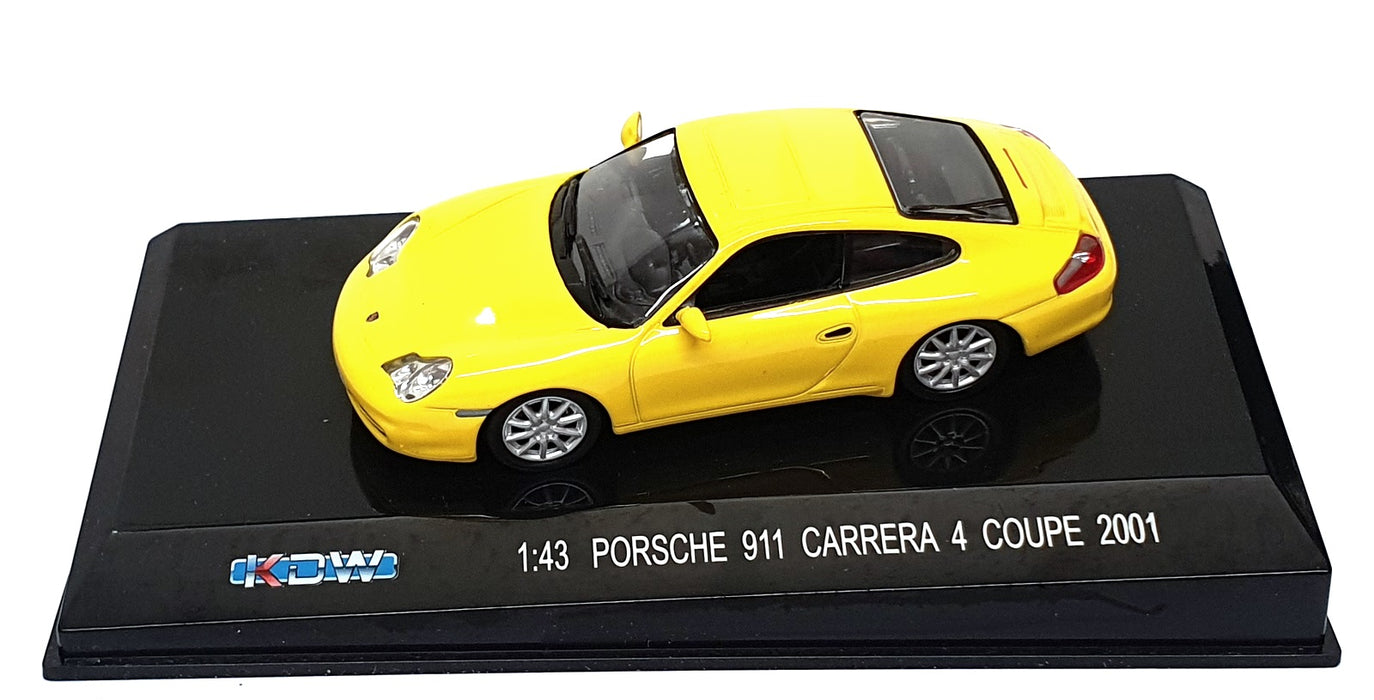Bosiny Collection 711 1/43 Scale 671009 - 2001 Porsche 911 Carrera 4 - Yellow