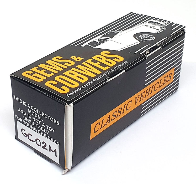 Gems & Cobwebs 1/43 Scale GC02M - 1959 Jaguar MkIX - Maroon/Grey