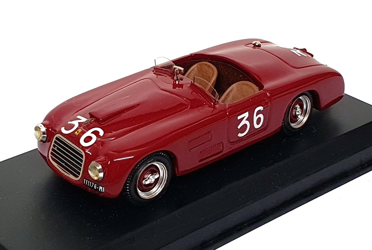 Top Model 1/43 Scale TMC096 - Ferrari 166S #36 MM48 - Dk. Red