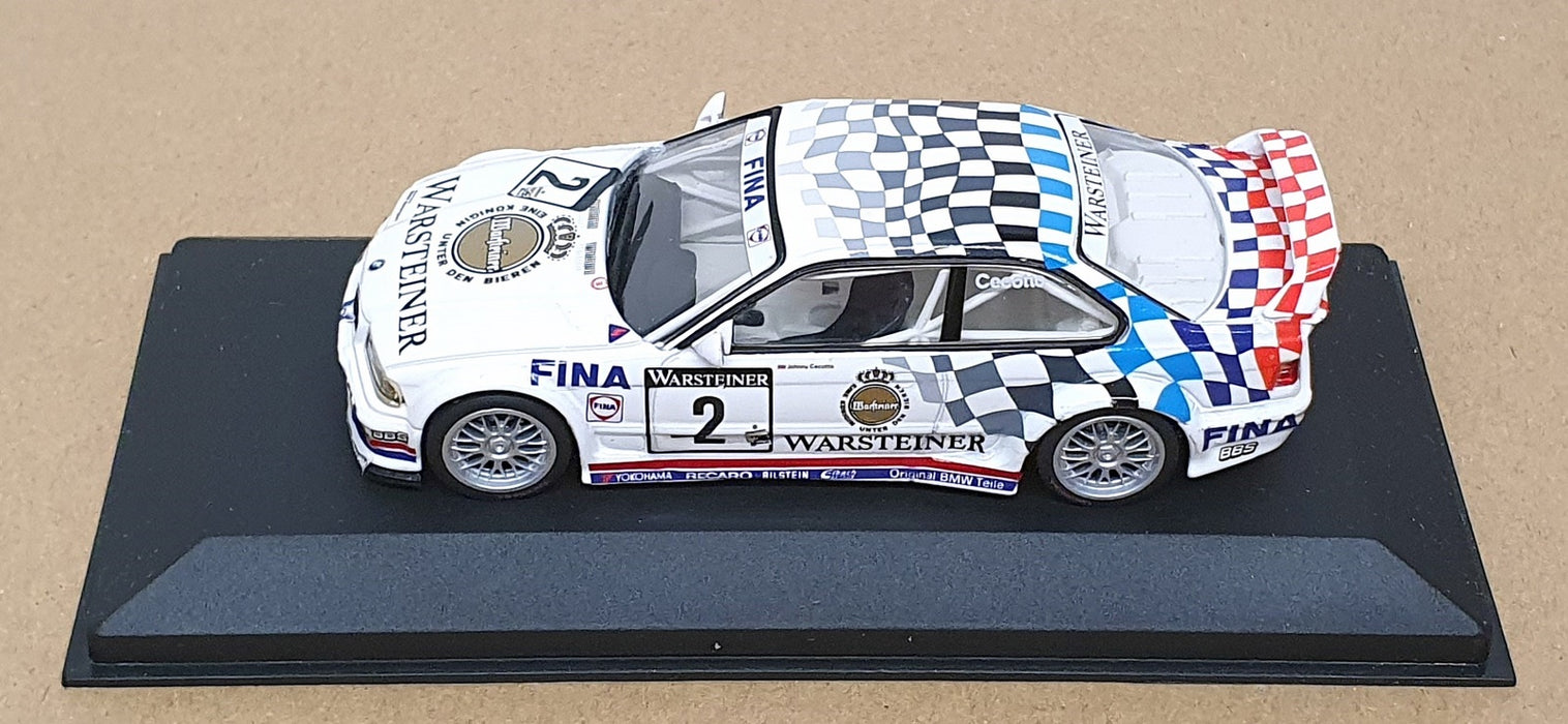 Minichamps 1/43 Scale 430 932380 - BMW M3 GTR #2 ADAC GT Cup 1993 J. Cecotto