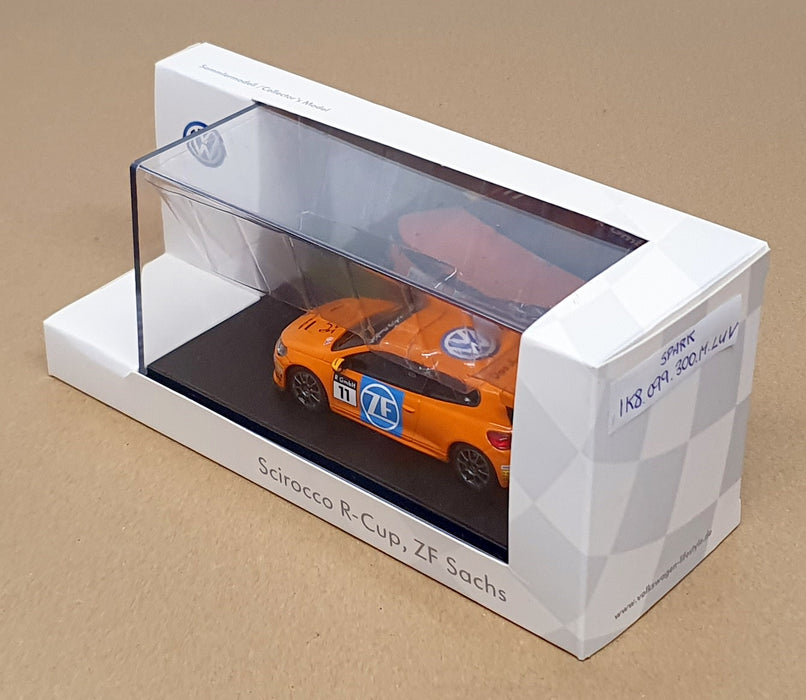Spark 1/43 Scale 1K8.099.300.M.LUV - VW III Scirocco-R #11 R-Cup Ze Sachs 2012