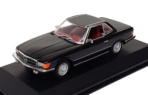 Minichamps 1/43 Scale 430 033451 - Mercedes 350SL Cabriolet Hardtop - Black