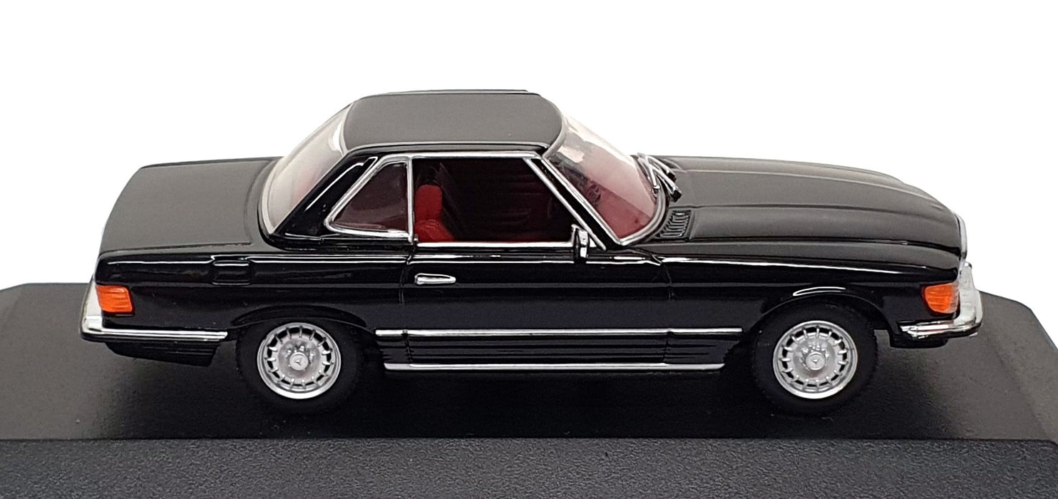 Minichamps 1/43 Scale 430 033451 - Mercedes 350SL Cabriolet Hardtop - Black