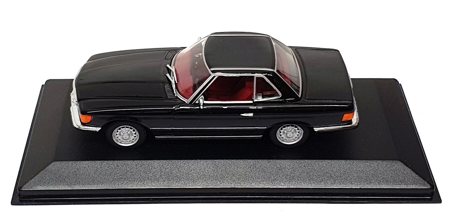 Minichamps 1/43 Scale 430 033451 - Mercedes 350SL Cabriolet Hardtop - Black