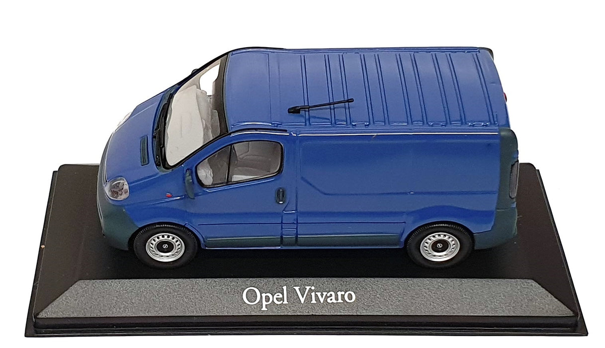 Minichamps 1/43 Scale Diecast B 24 9100 27 - Opel Vivaro Van - Blue